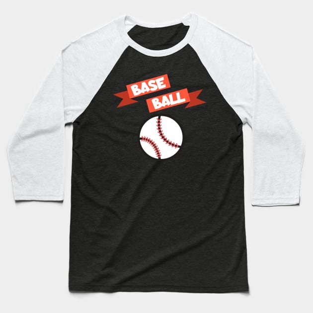 Baseball banner Baseball T-Shirt by maxcode